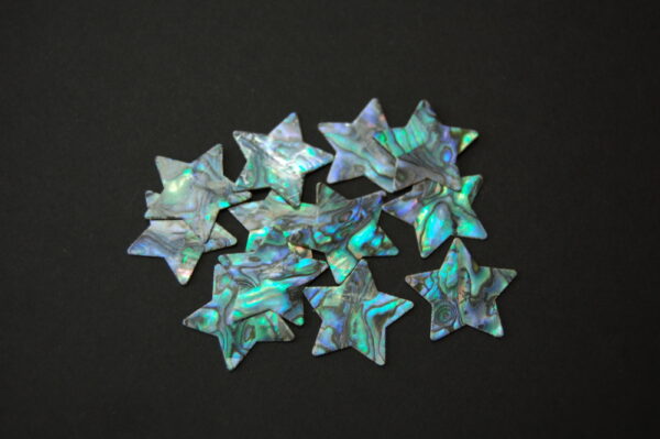 FICCCENT - Blue Paua Star Shape Stickers